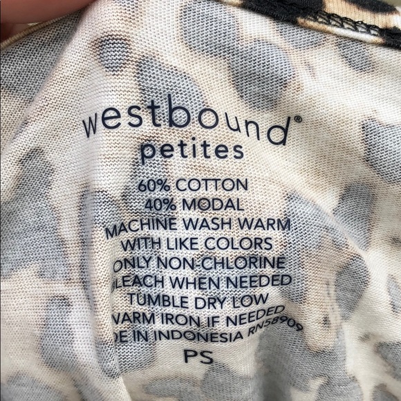 cheetah top - Picture 2 of 2